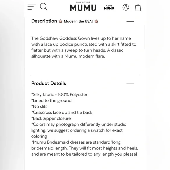 Show Me Your Mumu Godshaw Goddess Gown Large New w/ tags champagne luxe satin L - Picture 5 of 16